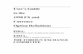 User’s Guide to the 1998 FX and Currency Option Definitions