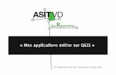 Mes applications métier sur QGIS Mes applications métier ...