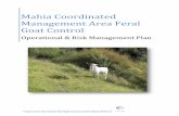 Mahia Coordinated Management Area Feral Goat Control
