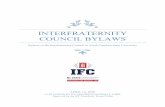 Interfraternity Council Bylaws - Fraternity and Sorority Life