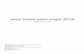 woro tused palm sugar 2016 - UNNES