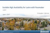 Scalable High Availability for Lustre with Pacemaker