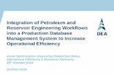 Integration of Petroleum and Reservoir Engineering ...