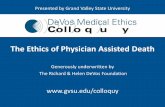 The Ethics of Physician Assisted Death