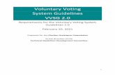 Voluntary Voting System Guidelines Version 2