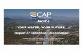 Report on Binational Desalination