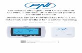 Wireless smart thermostat PNI CT35 Internet controlled for ...