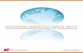 Roschier Disputes Index 2012