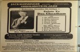 Highlights in Jazz Concert 081 - Salute to Doc Cheatham