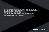 INTERNATIONAL DISPUTE ADJUDICATION SERVICES