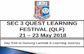 SEC 3 QUEST LEARNING FESTIVAL (QLF) 23 May 2018