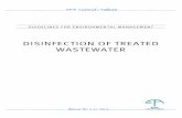 DISINFECTION OF TREATED WASTEWATER