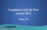 Compliance with the New Arsenic MCL - New Hampshire …