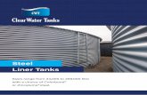 Steel Liner Tanks - ClearWater Tanks | Steel Water Storage ...