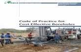 Code of Practice for Cost Effective Boreholes