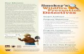 Dear Educator, Smokey’s Wildfire Prevention Detectives