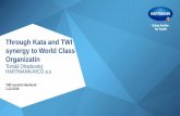Through Kata and TWI synergy to World Class Organizatin