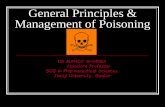 General Principles & Management of Poisoning
