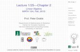 Ch. 2: Lec. 1 Lecture 1/25—Chapter 2