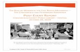 The Role of Women in the Civil Rights Movement Event Report