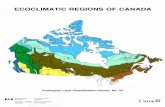 ECOCLIMATIC REGIONS OF CANADA