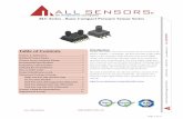 BLC Series - Basic Compact Pressure Sensor Series