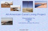 All-American Canal Lining Project - IBWC
