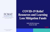 COVID-19 Relief Resources and LLM Funds - FCMAT