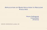 PPLICATION OF BASE-ISOLATION TO UCLEAR FACILITIES