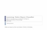 Learning: Naïve Bayes Classifier