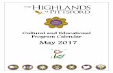 May 2017 - Highlands at Pittsford