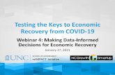 Keys to Economic Recovery from COVID-19