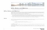 KPIs, Rules and Metrics - Cisco