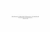Reliance Retail Finance Limited - Reliance Industries