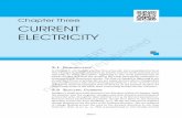 Chapter Three CURRENT ELECTRICITY