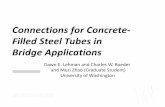 Connections for Concrete- Filled Steel Tubes in Bridge ...