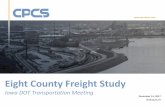 Eight County Freight Plan IADOT Meeting - ECIATrans