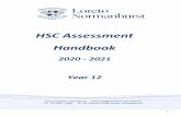 HSC Assessment Handbook - Loreto Normanhurst