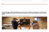 Painting with hidden portrait of Mary Queen of Scots among ...