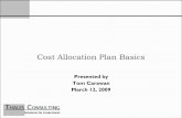 Cost Allocation Plan Basics