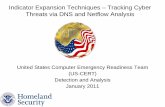Indicator Expansion Techniques –Tracking Cyber Threats via ...