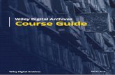 Wiley Digital Archives Course Guide