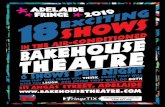 2019 - Bakehouse Theatre