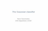 The Gaussian classifier - SVCL