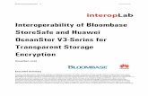 Interoperability of Bloombase StoreSafe and Huawei ...