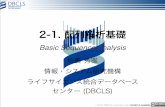 Basic Sequence Analysis - park.itc.u-tokyo.ac.jp