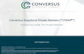 onversus Stepstone Private Markets (“ PRIM®”)