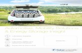 Automotive, Mobility Solutions & Energy Storage Insight