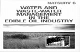 WATER AND WASTE-WATER MANAGEMENT IN THE EDIBLE OIL …