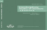 Interdisciplinary Studies of Literature